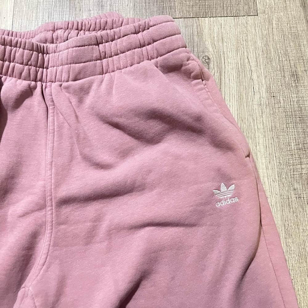 Adidas Women's Mauve Sweatpants Size Medium - Picture 4 of 5